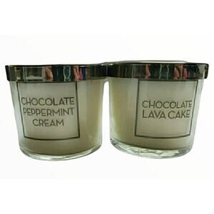 BBW Chocolate & Peppermint Lovers Single Wick Candle Home Fragrance Decor